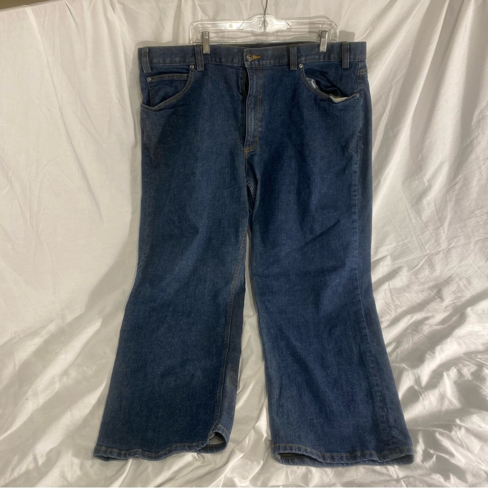 Duluth Trading Co Dark Blue Flex Weekender Men's Jeans 44x30